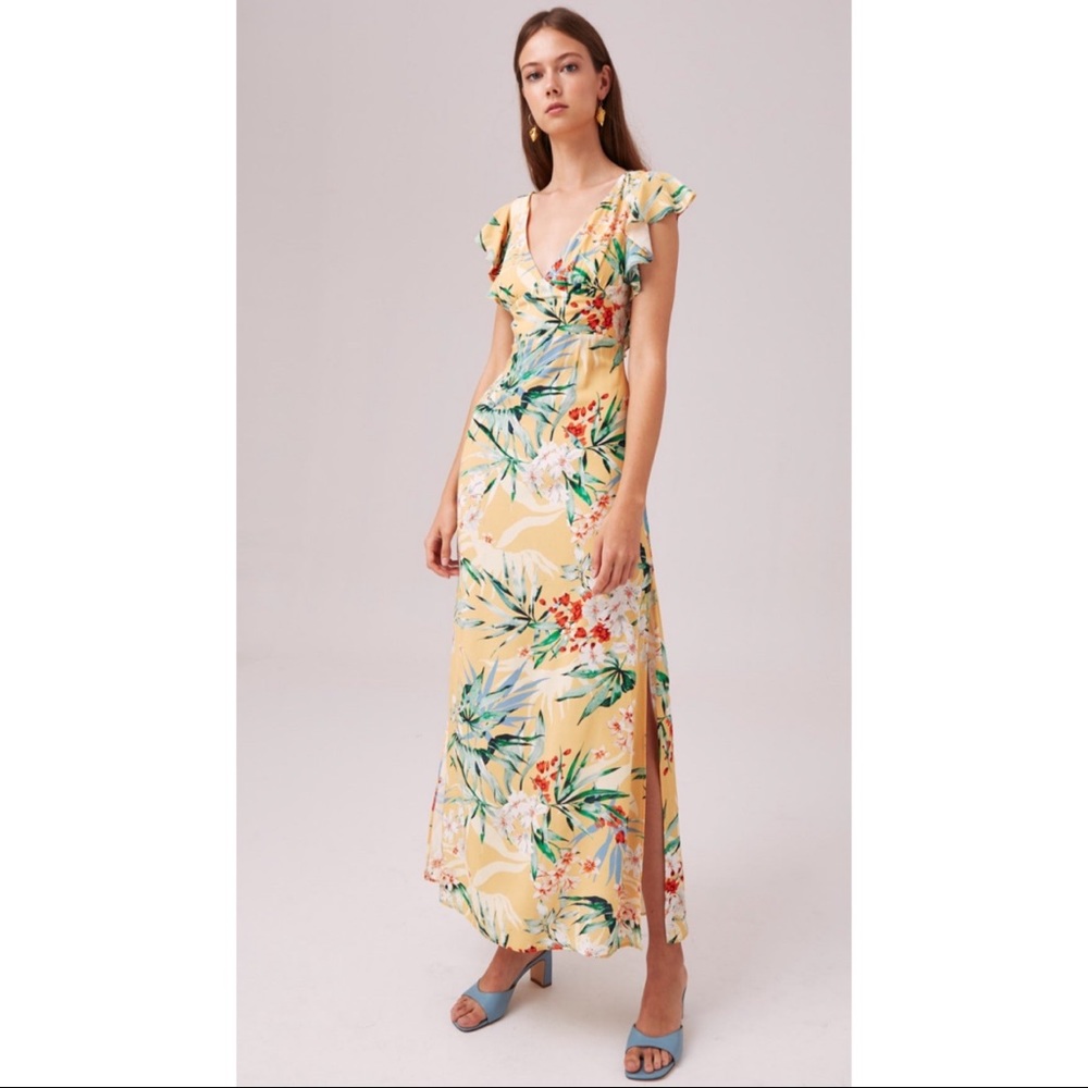 Finders Keepers Paradise Maxi Dress Size 4 NWT